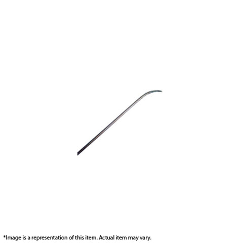 4" Stainless Steel Straight Bent Tip Rib Stitching Needle