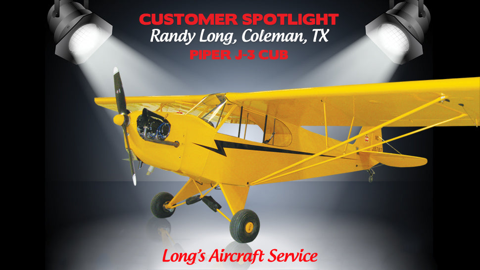 Superflite™ Customer Spotlight - Randy Long's Piper J-3 Cub