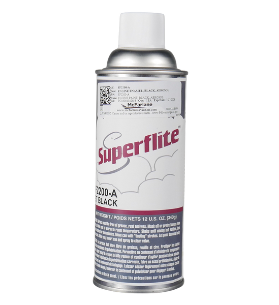 SF2200-A Aerosol Engine Enamel - Black